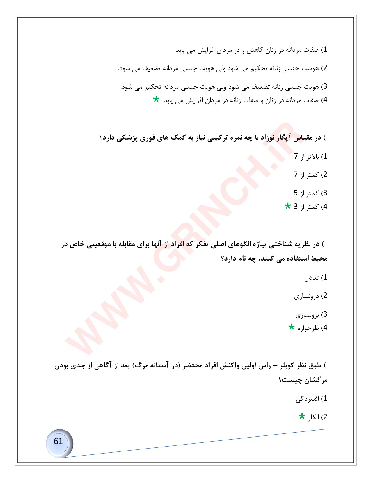 دانلود رایگان نمونه سوالات استخدامی آموزگار ابتدایی با جواب (از سال 94 تا 1402)